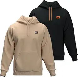 Kit 2 Blusas De Frio Moletom Com Bolso Canguru E Capuz