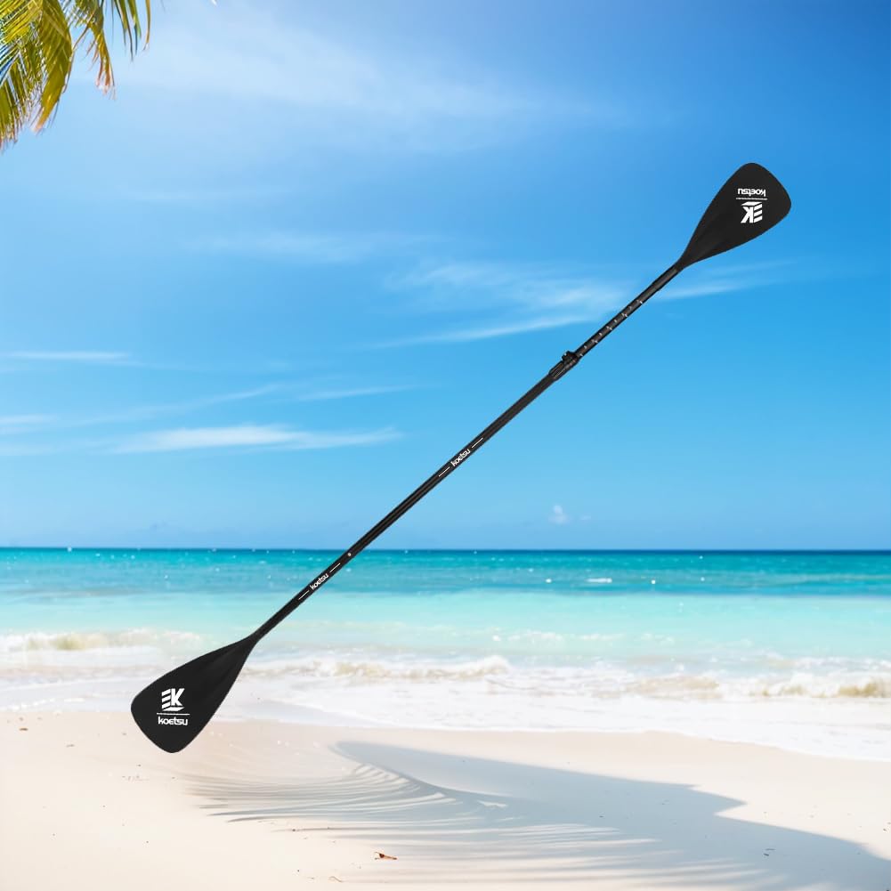 Paleta de Kayak Ajustable, Remo Ligero para Paddleboard, Paleta de Doble Uso para Piragüismo y Kayak