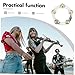 Hemoton Tambourine Drum Bell Accessory Stainless Steel Cymbal Part for Enhanced Rhythm Skills for Musicians Bands and Gatherings Easy to Install and Use Suitable for All Skill Levels