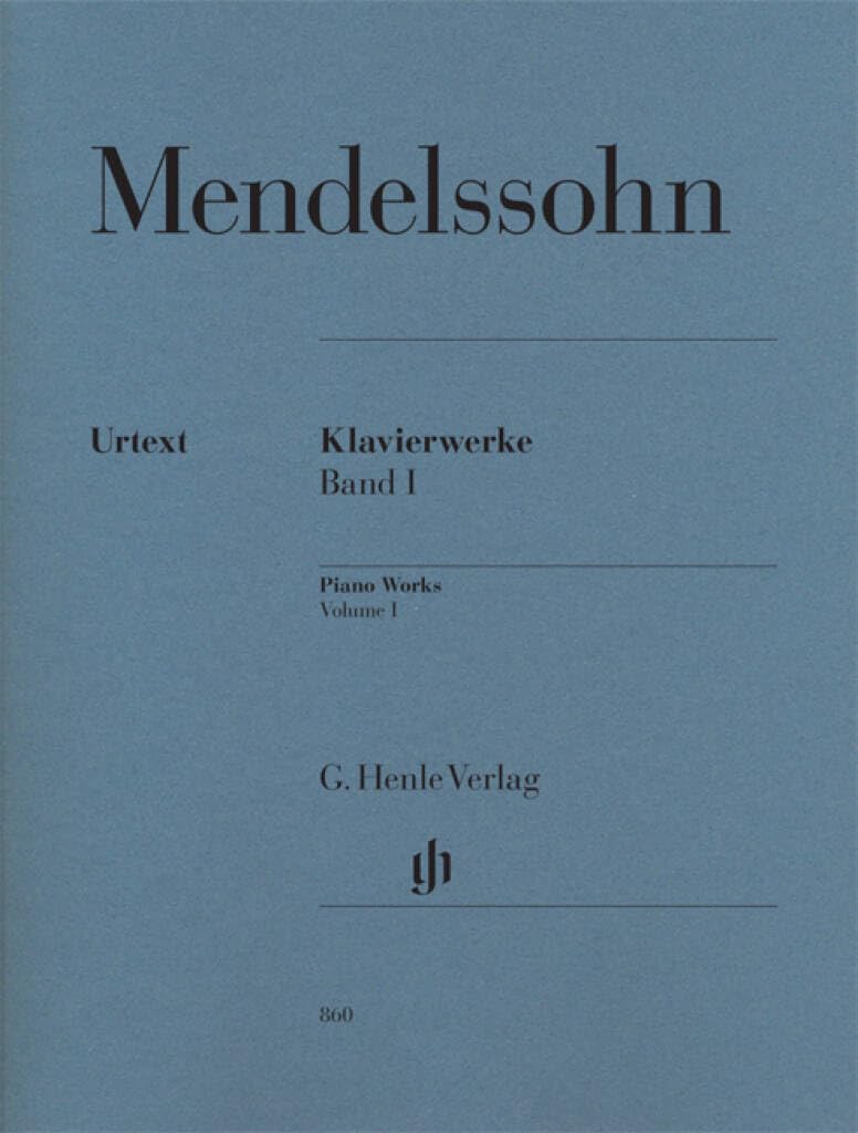 Klavierwerke Band I: Besetzung: Klavier zu zwei Händen (G. Henle Urtext-Ausgabe)