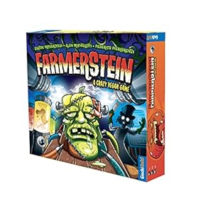Giochi Uniti Farmerstein Party Game | Mad Scientist and Gardening Themed Strategy Game | Ages 8+ | 3-5 Players | Average Playtime 20 Minutes | Made by Giochi Uniti (GU722)