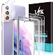 Samsung Galaxy S21 Panzerglas Schutzfolie Set mit 2 Displayschutz und 3 Kamerafolien