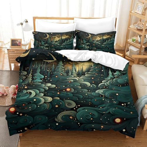 Housse de Couette Fermeture Éclair Résistante Parure de Lit King Sans Effort - 3