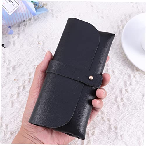 VALICLUD Estojos De Óculos Estojo De Óculos De Couro Portátil Estojo De Óculos De Couro Pvc Armação