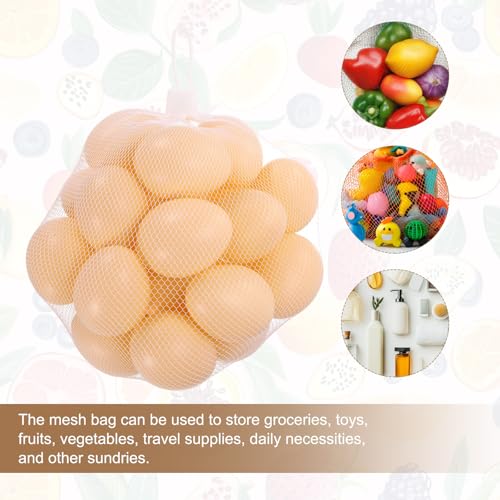 Bolsas de malla reutilizables de 40 cm para conservar frutas y evitar el plástico 6