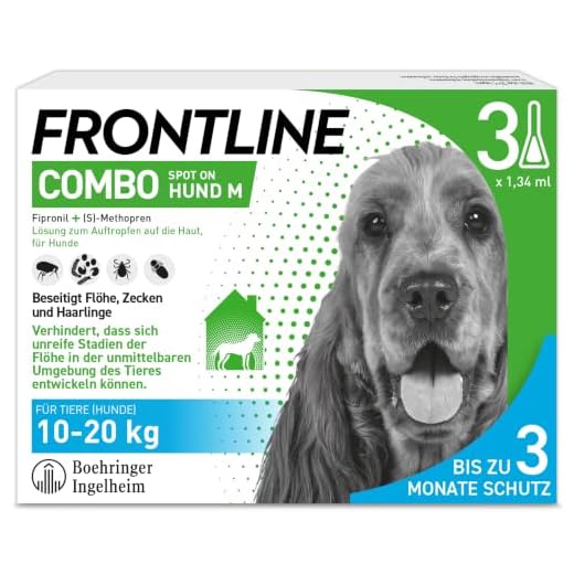 FRONTLINE Combo Für mittelgroße Hunde