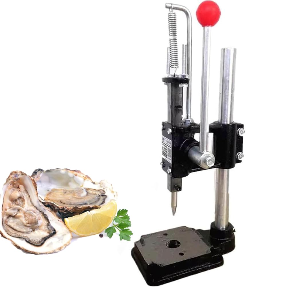 Ouvre-huîtres et palourdes en acier inoxydable, poignée antidérapante, profondeur de pression réglable, ouvre rapidement les huîtres et les palourdes pour buffet d'hôtel, restaurant, cuisine