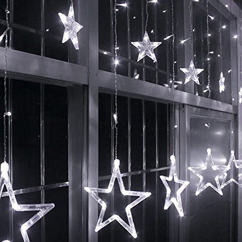 Luci della stringa tenda LED, SUAVER Impermeabili