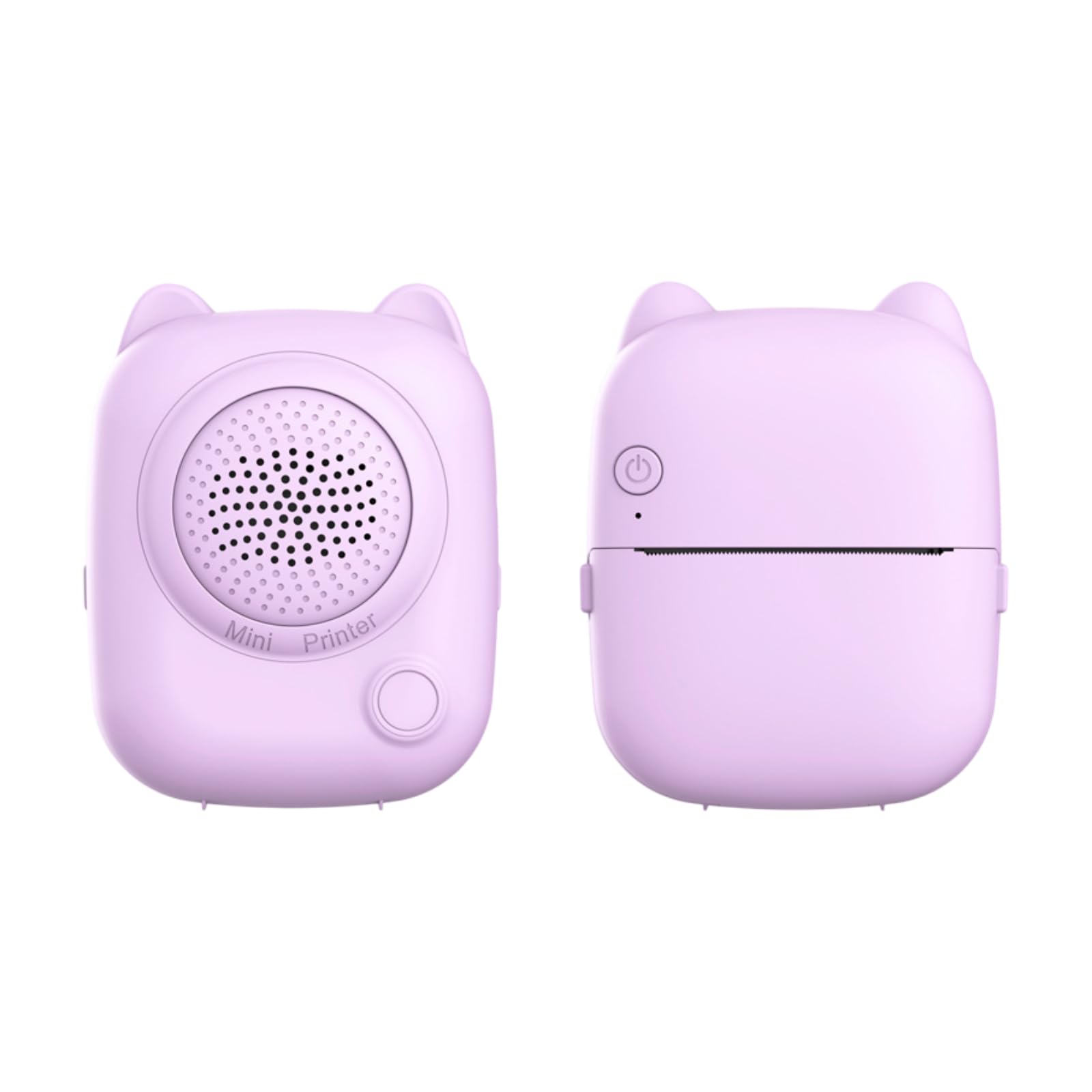 AI Voice Bluetooth Mini Thermal Printer, Inkless Pocket Sticker Maker