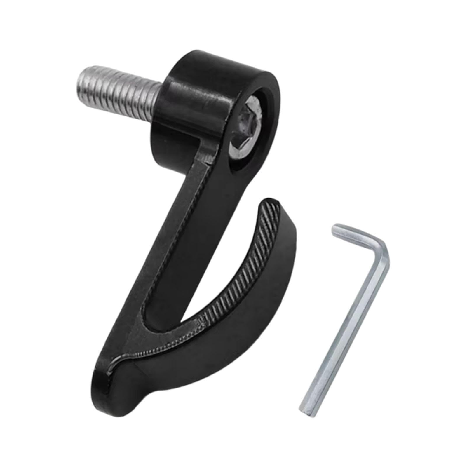 Generic Motorcycle Handlebars Hook Cargo Hook with M6 Screw Compact Aluminum Black|Sporting Goods|Cycling|Bicycle Accessories |Package Includes:1 Motorcycle Handlebar Hook with Screw-picture-18