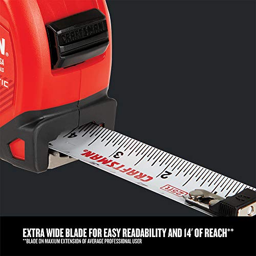 Craftsman Tape Measure, Proreach, 25-Foot (Cmht37665S) #TOP4