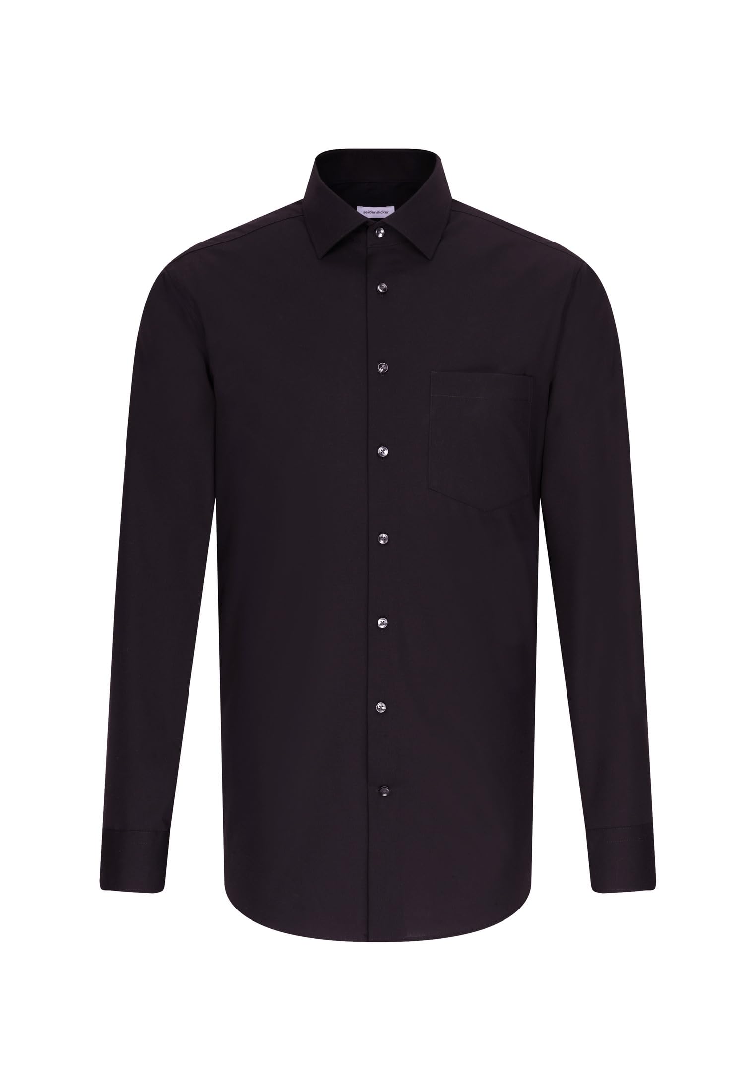 Seidensticker men's business shirt - regular fit - non-iron - Kent collar - long sleeve - 100% cotton
