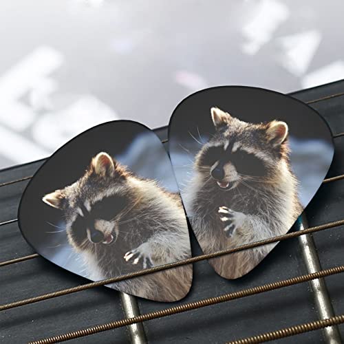 Médiators de guitare 12-Pack médiators mignons de raton laveur pour guitare électrique guitare acoustique diverses… - Les Beatles, Paul McCartney, John Lennon, RIngo Starr, George Harrison Médiators de guitare 12-Pack médiators mignons de raton laveur pour guitare électrique guitare acoustique diverses… – Image 7