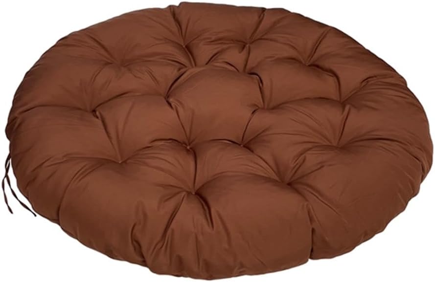 Rocker Chair Pads Thickened Hanging Egg Swing Chair Cushion for Outdoor Patio Garden Swing Chair Navy Blue 35" x 35"