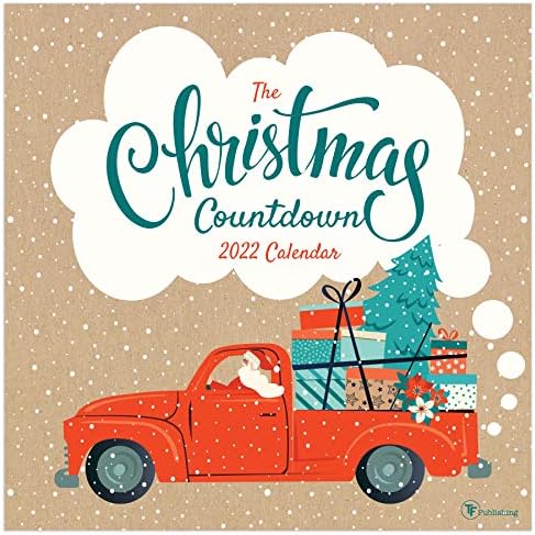Organized Christmas Countdown 2022 Tf Publishing - 2022 Christmas Countdown Wall Calendar - Home And Office  Organization - Large Monthly Grid Space And Notes Section For Plans -  12"X12" : Office Products - Amazon.com