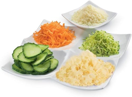 Moulinex DJ756G15 Fresh Express Plus 5 Drum Heads Electric Schnitzel (Shredder)/200 Watt - 7