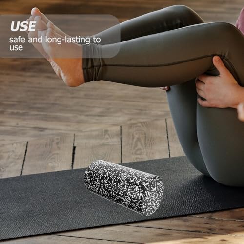 NOLITOY Rodillo de Yoga de Espuma de Alta Densidad Masajeador Muscular para Espalda Cuello Piernas con Superficie Antideslizante y Diseño de Ranuras para Alivio y Relajación Muscular miniatura 6