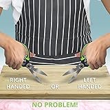 Oliver's Kitchen ® Kitchen Scissors - Super Sharp & Heavy Duty Kitchen Shears - Multifunctional with Built-in Bottle Opener & Safety Cover - Image 5