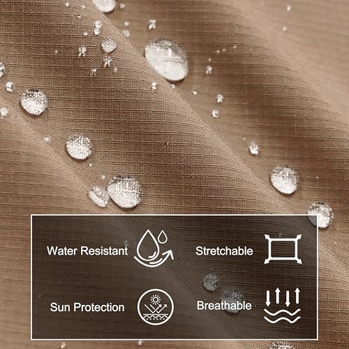 NATUVENIX Hiking Pants Men Lightweight Mens Travel Pants Quick Dry Cargo Work Pants for Men Water Resistant Fishing Pants4