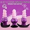 Anal Butt Plug Monster Fantasy Dildo Analplug für Männer Frauen Anfänger den Mann xxl Sex Analplugs Knot Prostata Silikon Horse Dildos Plugs Butplug Analdildos Buttplug Groß Analspielzeuge Extrem #5