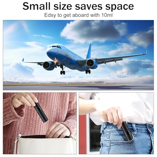 Perfume Twist-Up Rotary Travel Bottom Fill Refillable,Elegant Portable Spray Bottle for Perfume – Leak-Proof, Compact 10ml Ideal for Travel and Everyday Use - Image 7