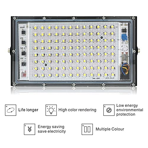 Image of MLD 70W LED Flood Light Brick Landscap Led lights IP66 For Indoor Outdoor Led Lights | White | 70 Watt | Pack Of 4