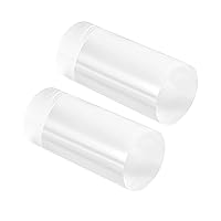 Vista 13 de uxcell Varilla de acrílico redonda, transparente, 1,27 cm de diámetro 31,1 cm de longitud, barra sólida de plástico PMMA