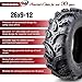WANDA Set of 4 ATV UTV Tires 26x9-12 26x9x12 6PR Super Lug Mud
