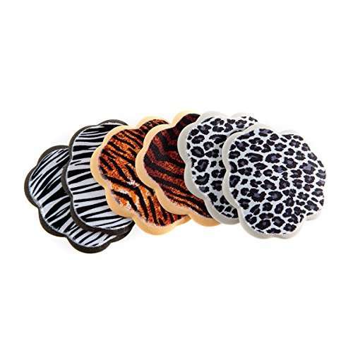 Foot Petals Tip Toes ball of foot shoe cushions - Tripple Pack in Assorted or Safari (Safari) by Foot Petals