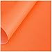 NIANTONG Tissu D'ameublement Tissu Doux en Cuir écologique, Similicuir - Faux Cuir - pour ameublement, canapé, chaises, Sacs, Orange,1.38×1m(4.5ft×3.3ft)