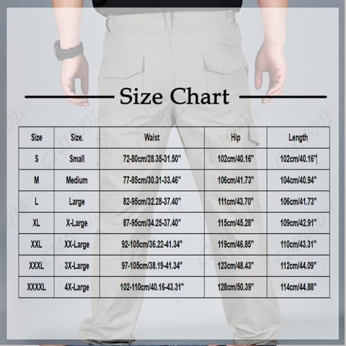 Tactical Pants for Men Water Resistant Ripstop Hiking Pants Lightweight Outdoor Straight Stretch Sports Cargo Pants2