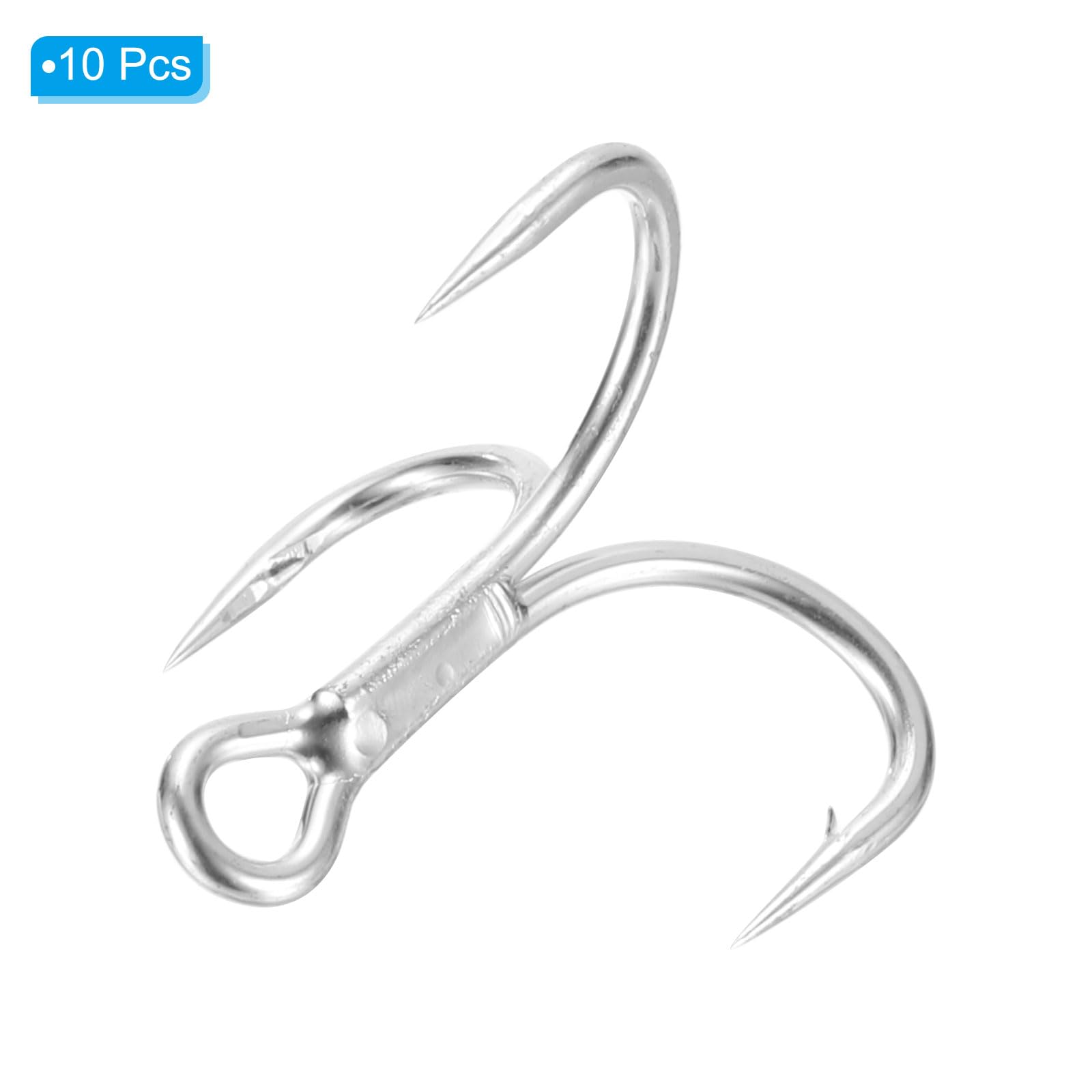 PATIKIL 3/0# Fishing Treble Hooks - Image 3