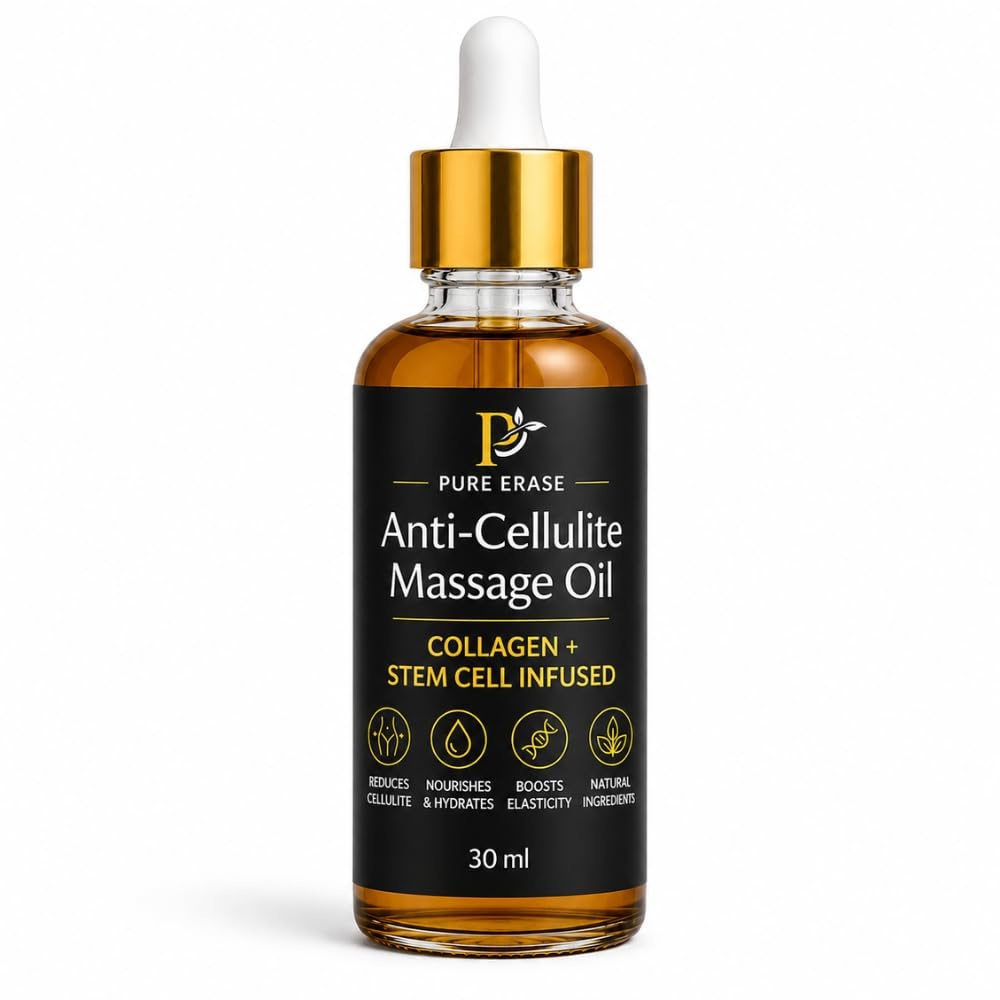 Anti Cellulite Massage Oil | Cellulite Remover for Legs and Thighs, Hips, Abdomen & Full Body | Ayurvedic Firming & Toning Body Massage Oil for Women | 30ml-image-26