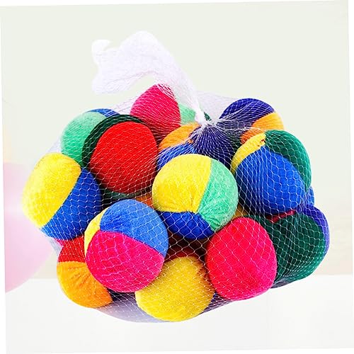 Toddmomy 20 Pçs Conjunto Crianças Brinquedos Crianças Playset Tecidos Bolas De Malabarismo Colorido
