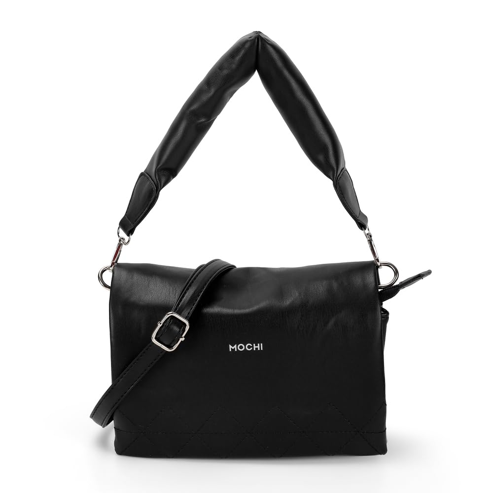 mochi Women Casual Pu Soft Body Magnet Closure Solid Sling Bag With 1 Pocket And 2 Compartments-picture-55