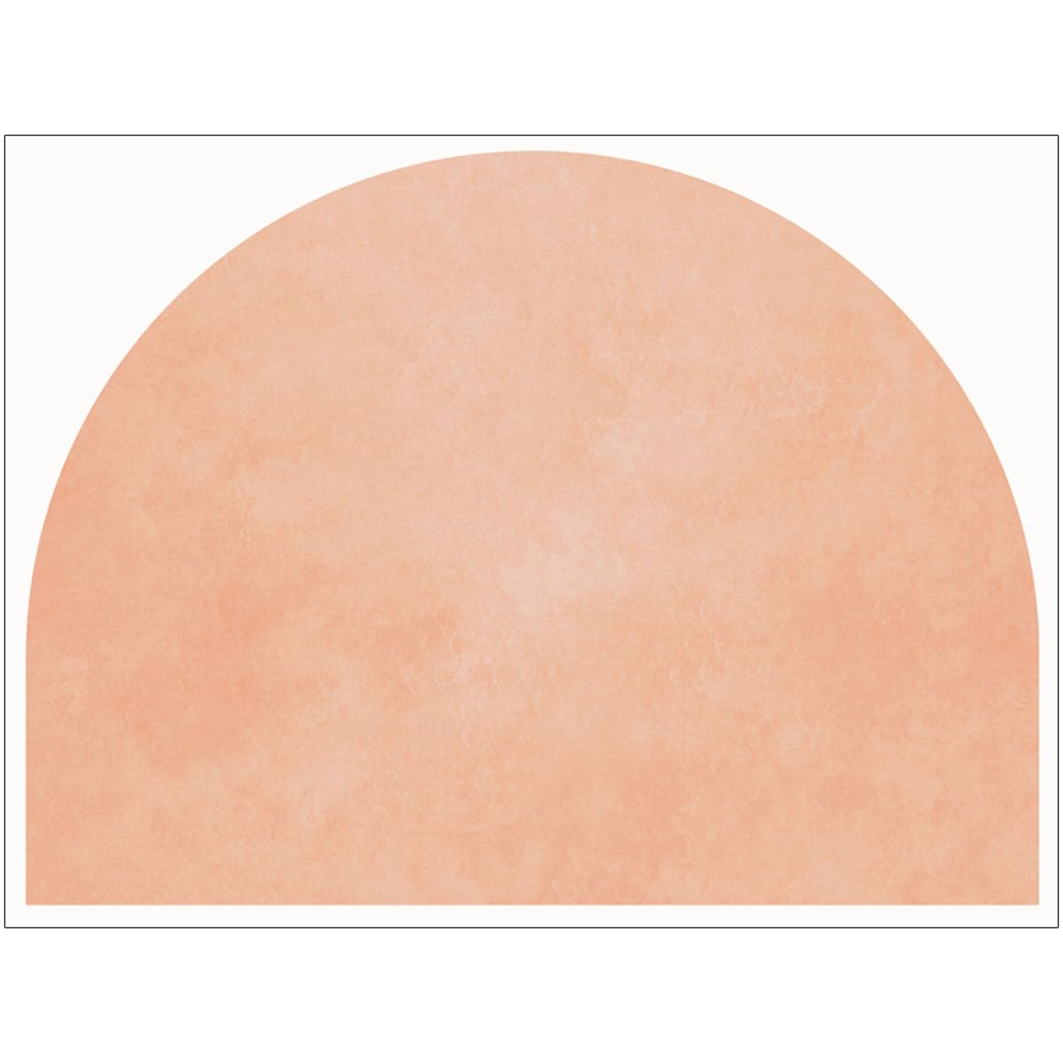 Autocollant mural d'arche géométrique en PVC rose pour décorer une chambre d'enfant