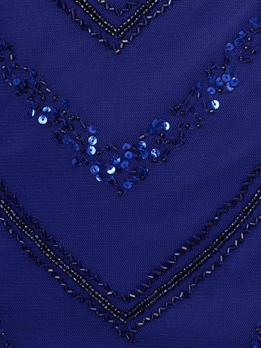 Image of Adrianna Papell Womens Beaded Cocktail Dress