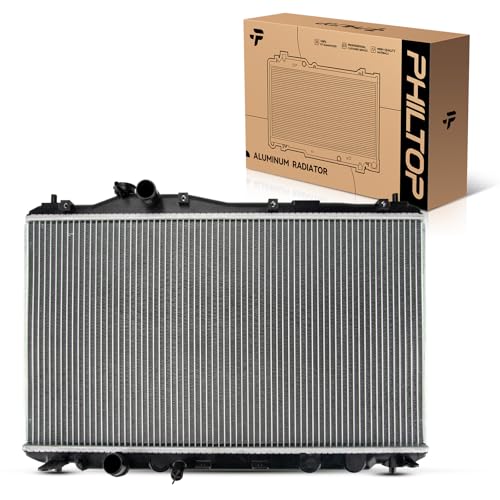 Image of PHILTOP Core Radiator Compatible with 2012-2015 Civic 1.8 /2.4L(2012-2013 USA or Canada Built ONLY) 2013-2015 ILX 2.4L