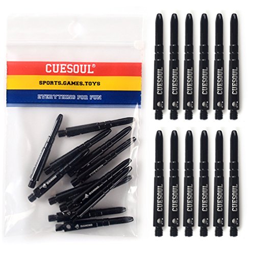 CUESOUL DIAMOND 2BAアルミダーツシャフト - 46mm - 12本セット