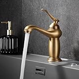 lavabos anciens sur colonne Fonction chaude et froide : la conception à poignée unique Mitigeur Lavabo Style Ancien peut ajuster avec précision l'eau chaude et froide, disant complètement adieu au contrôle fastidieux de deux poignées respectivement. Lors du lavage et de la réception de l'eau, l'opération peut être effectuée en une seule fois, rapidement et en douceur.