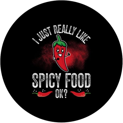 Miniatura 3 de Chili Pepper Spicy Ramen Hot Sauce Asian Korea Mexican Food PopSockets Standard PopGrip