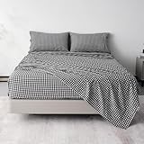 Cotton Checkered Queen Size...