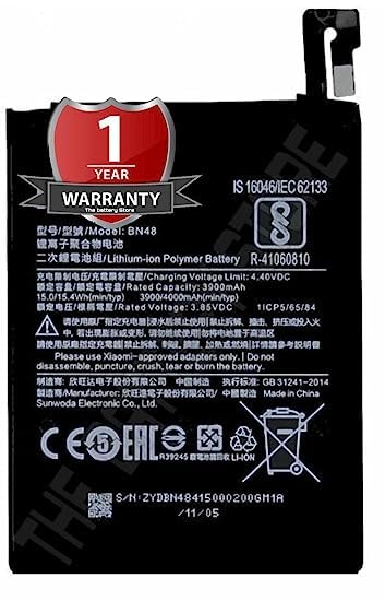 Original BN48 Battery for Redmi Note 6 pro M1806E7TG/ M1806E7TH/ M1806E7TI Battery with 1 Year Warranty****(B0092)