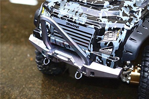 GPM Traxxas TRX-4 Defender Aluminio Bumper V / H Con