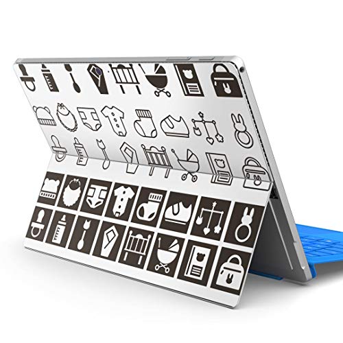 igsticker Surface pro6 pro2017 pro4 p XLV[ T[tFX m[gubN m[gp\R Jo[ P[X tB XebJ[ ANZT[ ی 015602 Ԃ ACR 