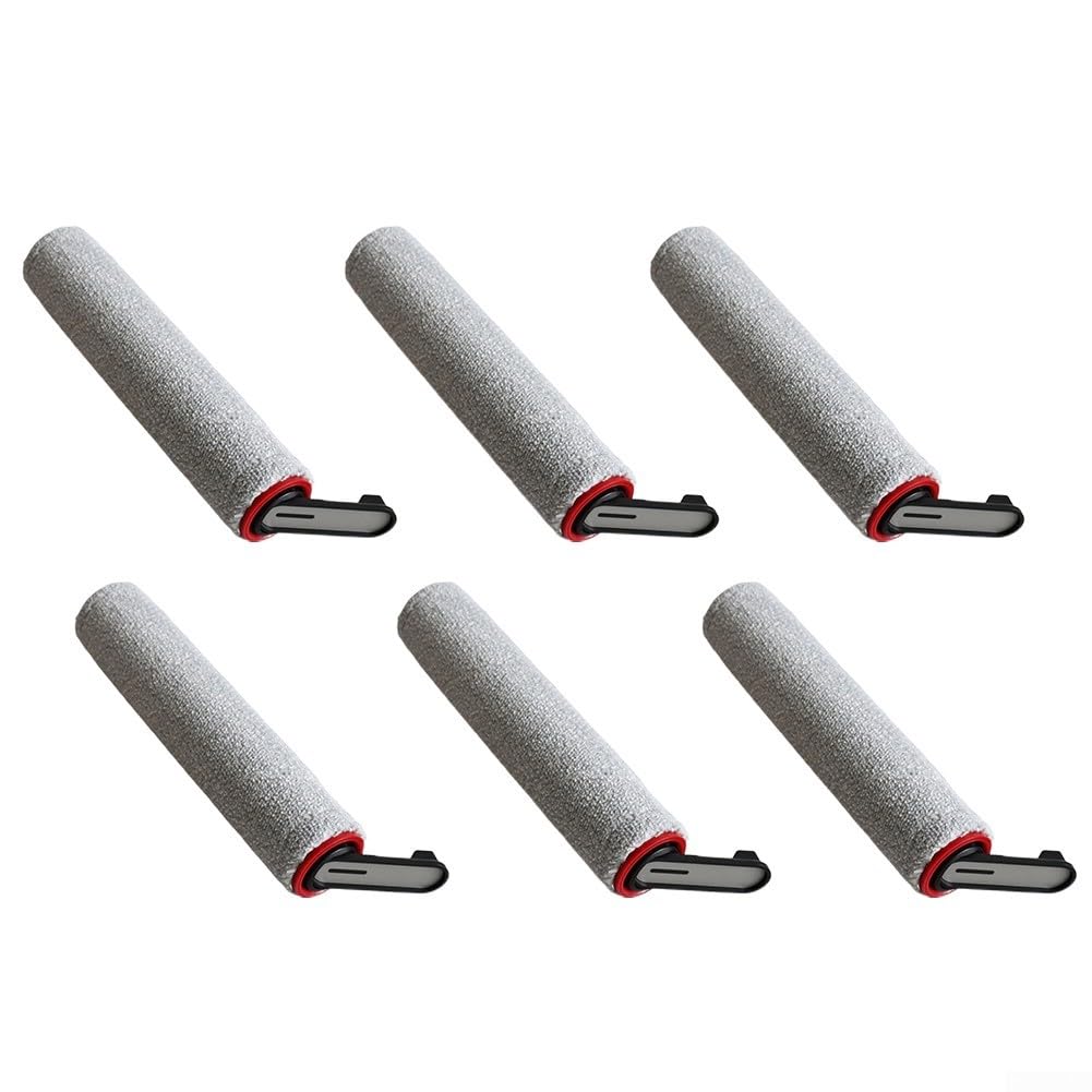 Spazzola a rullo in microfibra di ricambio per Dreame H15 Pro, H15 Mix, H12 Pro FlexReach e per lavapavimenti mova X4 Pro, accessorio per la pulizia di legno duro per pavimenti in marmo laminato