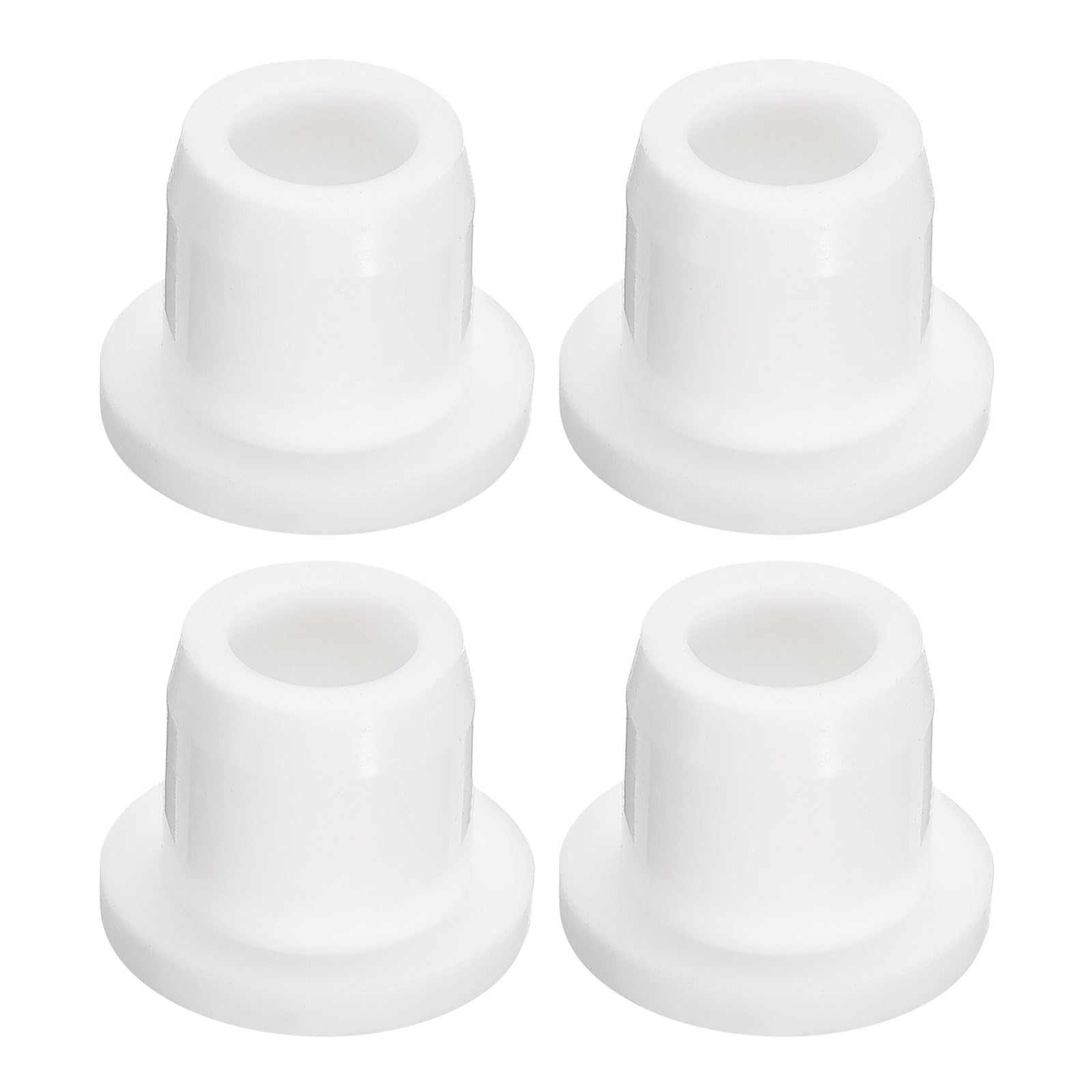 uxcell 4 Pieces White Plug Holes, T11 Waterproof Rubber Button Plug for 11mm / 0.43" Hole