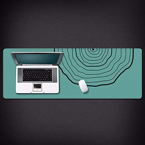 Tapis de souris de bureau épais grand format illustration gaming