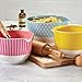 Cake Boss Countertop Accessories 3-Piece Melamine Mixing Bowl Set, Basic Pattern