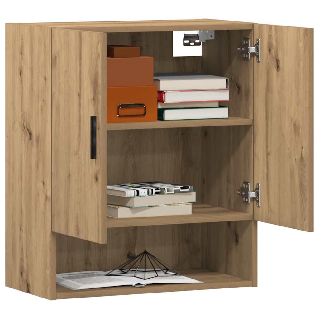 Armoire murale aspect chêne Artisan - 60 x 31 x 70 cm